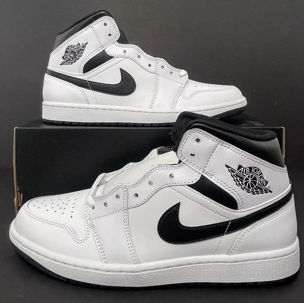 AIR JORDAN 1 MID "REVERSE PANDA" WOMEN'S US SIZE 8.5 BRAND NEW IN BOX
